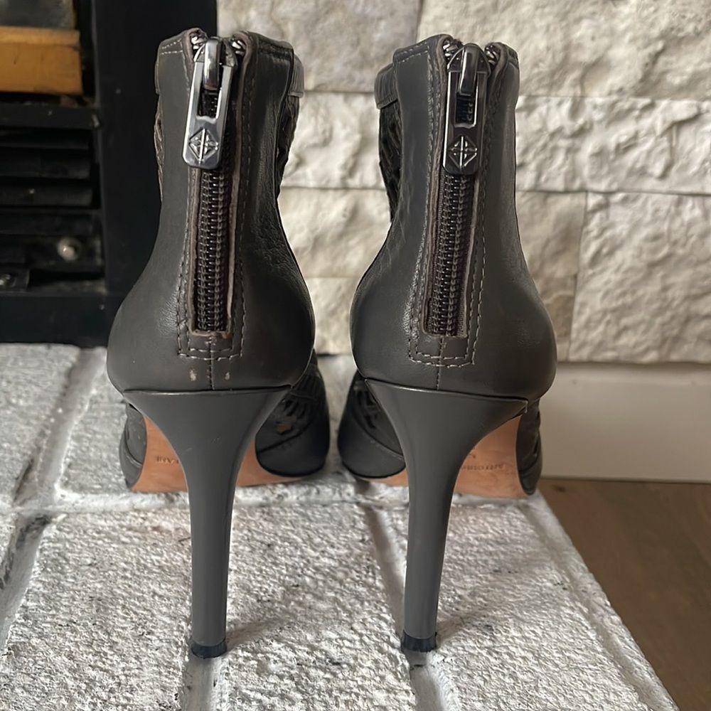 ANTONIO MELANI Lattice Cut Ankle Boots - Picture 7 of 10